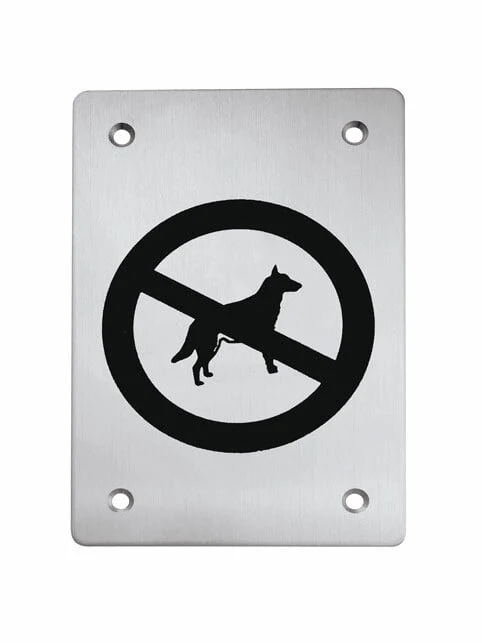 Ti - Pictogram "Psi zakázáni" - Square