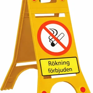 Podlahově stojící cedule – Kouření zakázáno